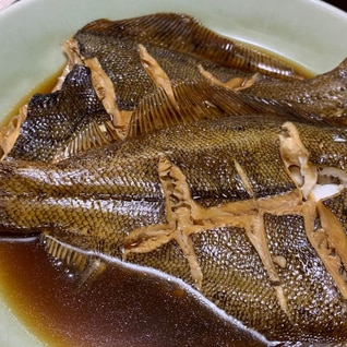 今日のおかず☆カレイの煮付け